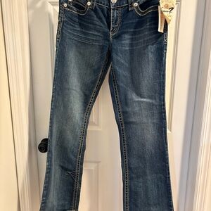 7 Shepard Blue Boot Cut Jeans
